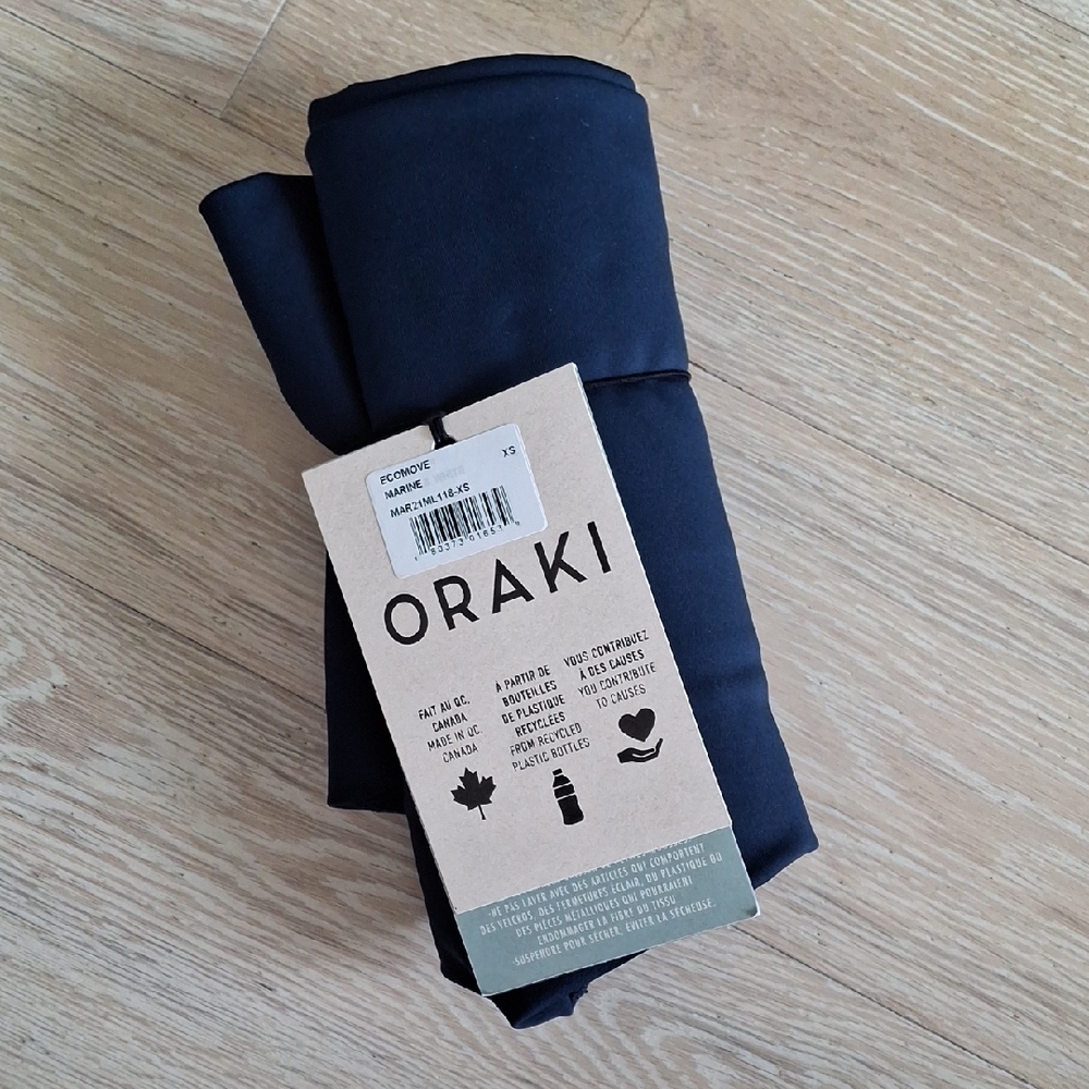 Oraki Navy Ecomove Leggings - XS (New)